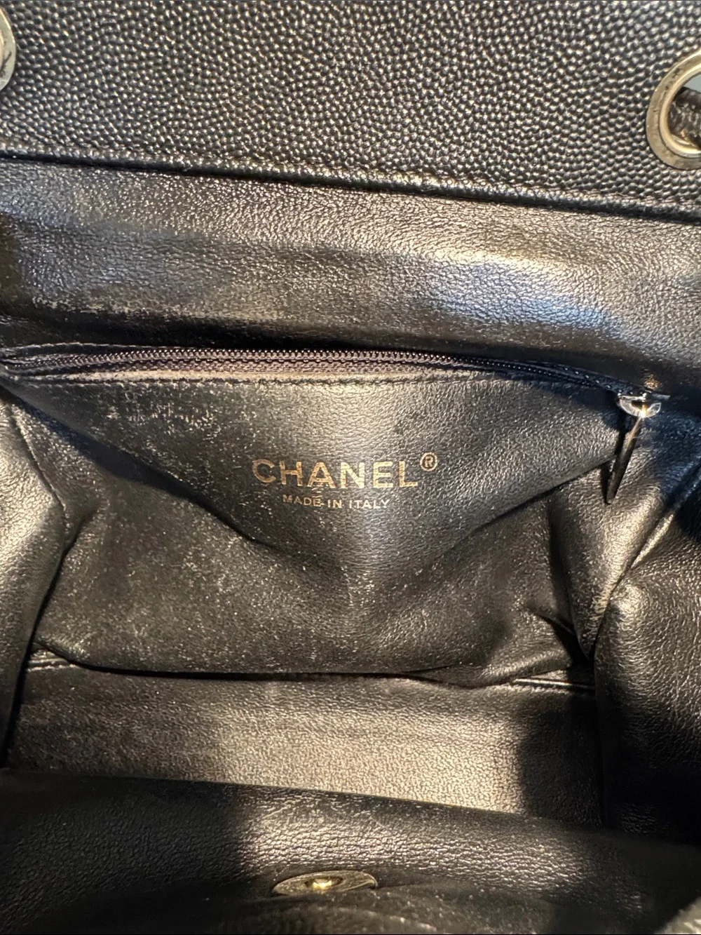 CHANEL affinity backpack